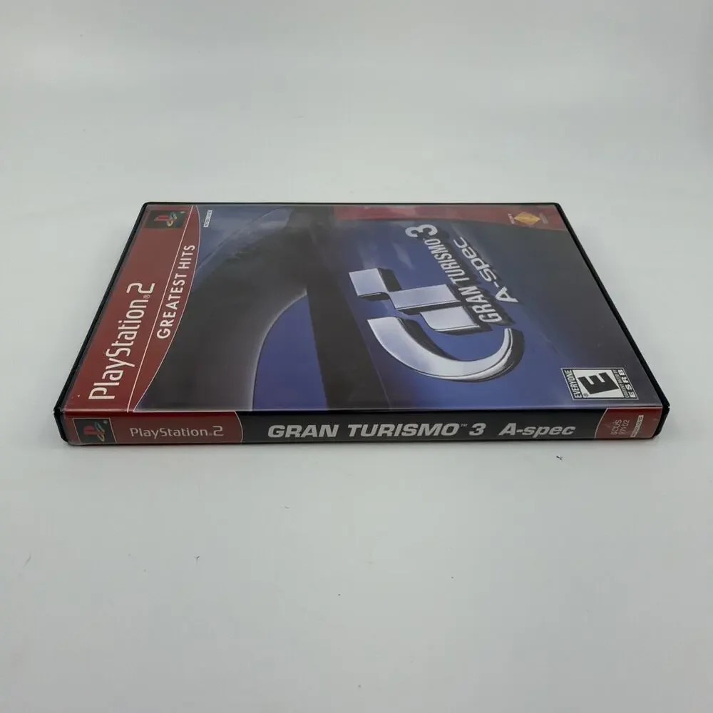 Gran Turismo 3 A-Spec PS2 PlayStation 2 CIB Complete Tested Racing Game 2001